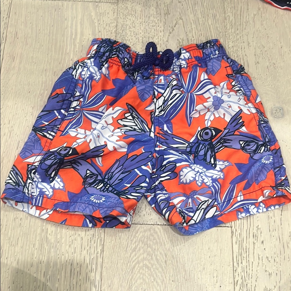 Vibrant Patterned Swim Shorts